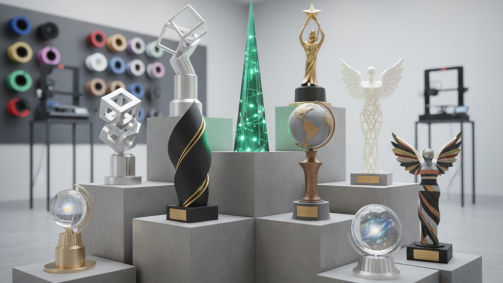 custom 3d printed trophy maker, 3d printing trophies