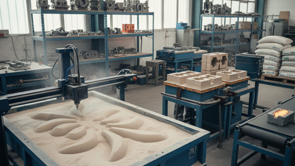 sand 3d printing services, sand sculpture