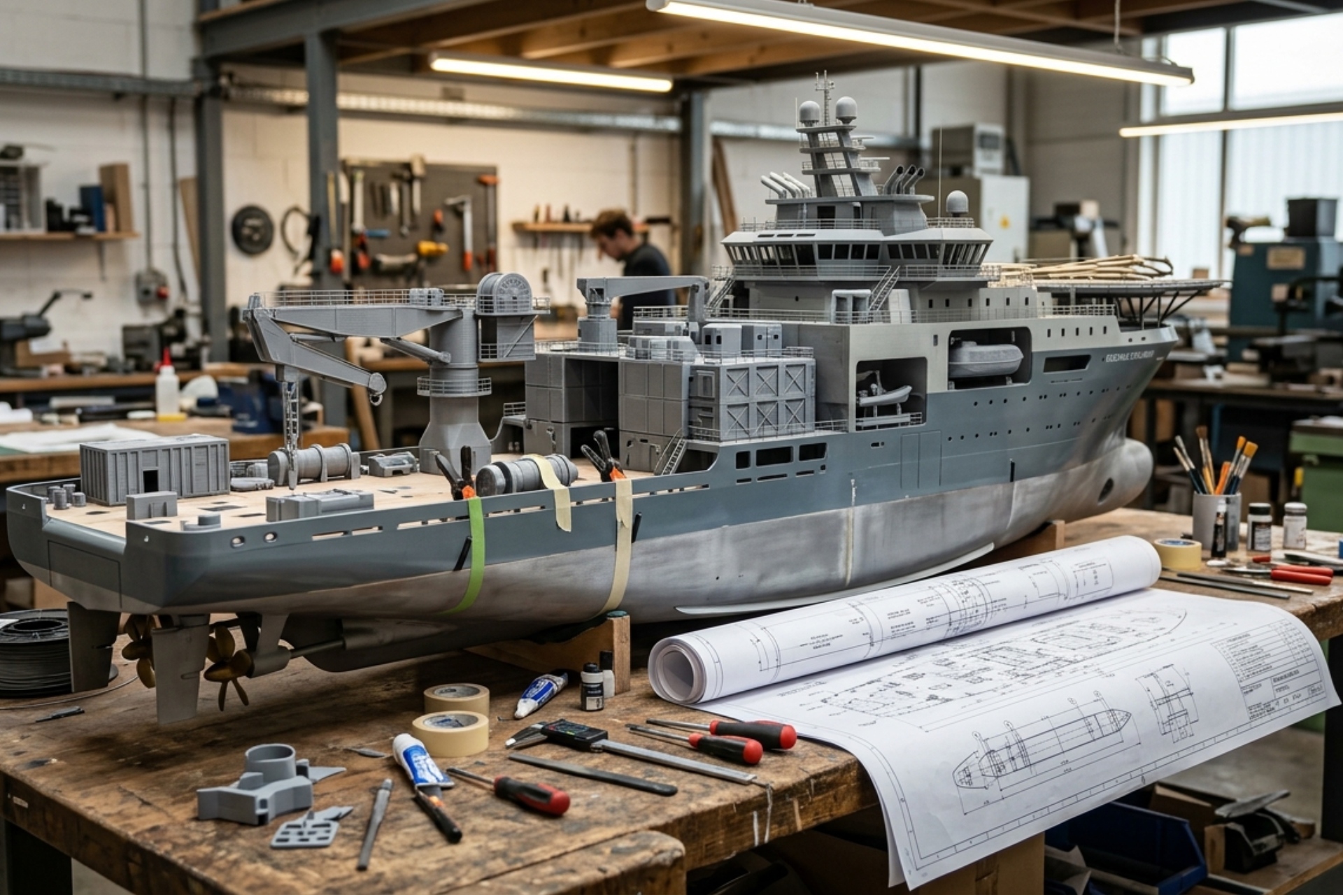 3D Printing Maritime Models